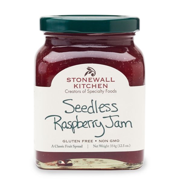 STONEWALL KITCHEN: Seedless Raspberry Jam, 12.5 oz