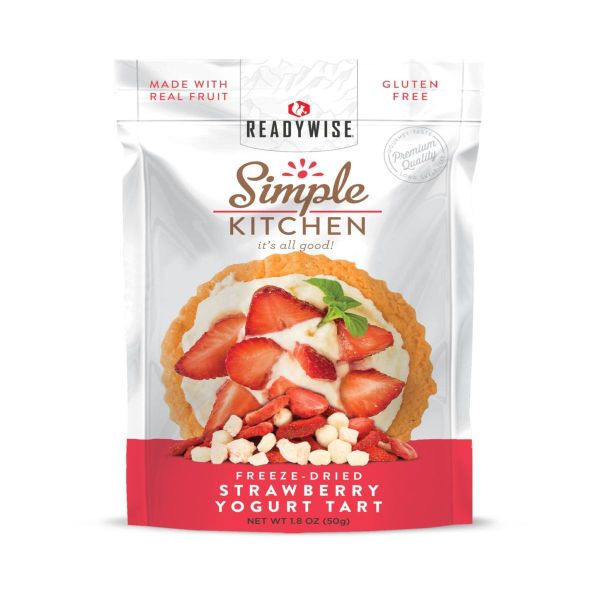 SIMPLE KITCHEN: Tart Strawberry Yogurt, 1.8 oz