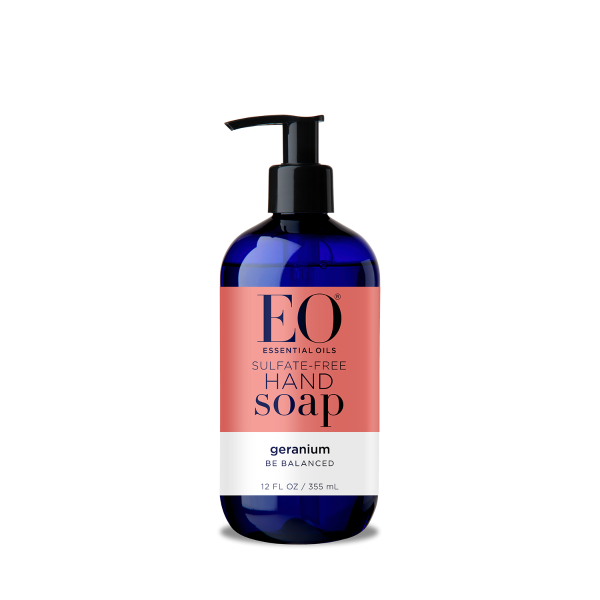 EO: Hand Soap Geranium, 12 oz