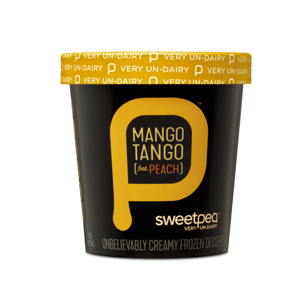 SWEET PEA: Ice Crm Mango Peach, 16 oz