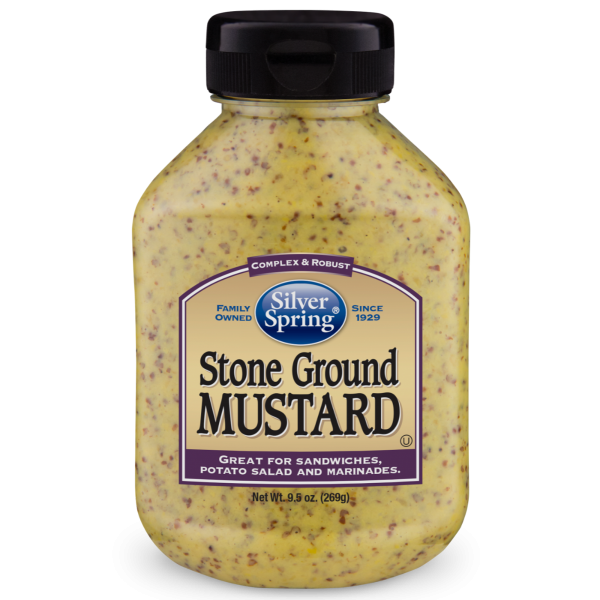 SILVER SPRINGS: Mustard Stone Ground, 9.5 oz