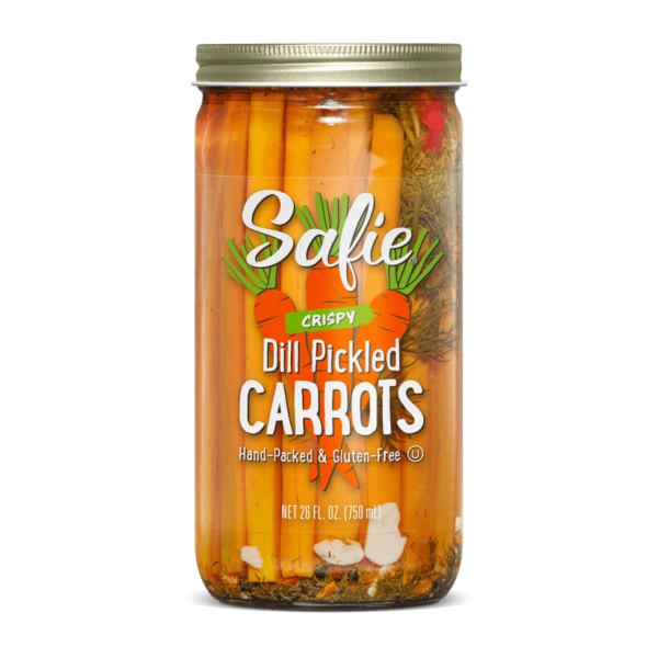 SAFIE: Crispy Dill Pickled Carrots, 26 oz