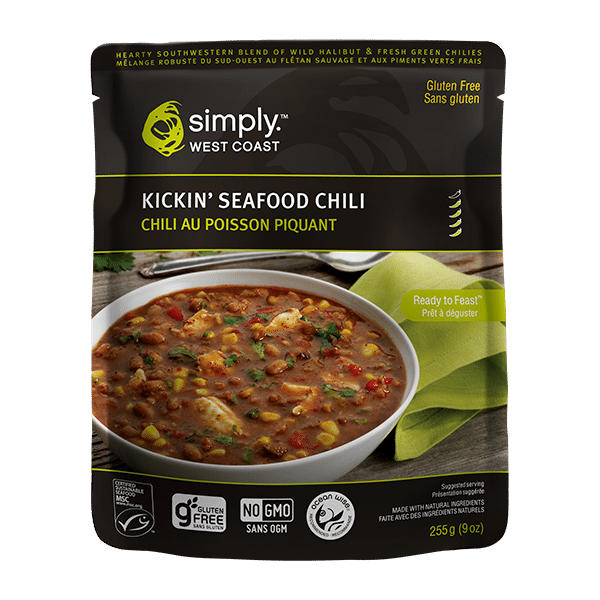 SIMPLY WEST COAST SEAFOOD: Kickin' Seafood Chili, 9 oz
