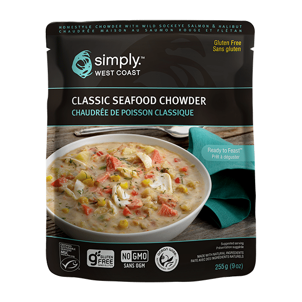 SIMPLY WEST COAST SEAFOOD: Classic Seafood Chowder, 9 oz
