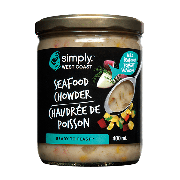 SIMPLY WEST COAST SEAFOOD: Seafood Chowder, 400 ml