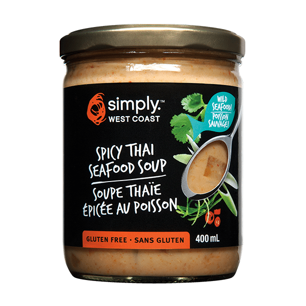 SIMPLY WEST COAST SEAFOOD: Spicy Thai Seafood Soup, 400 ml