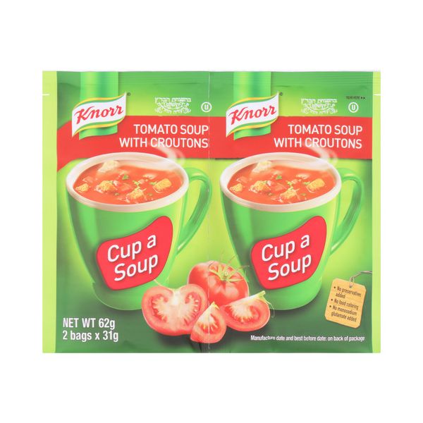 KNORR - KOSHER: Tomato Soup With Croutons Mix, 2.19 oz