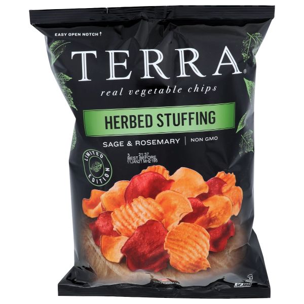 TERRA CHIPS: Herbed Stuffing Vegetable Chips, 5.75 oz