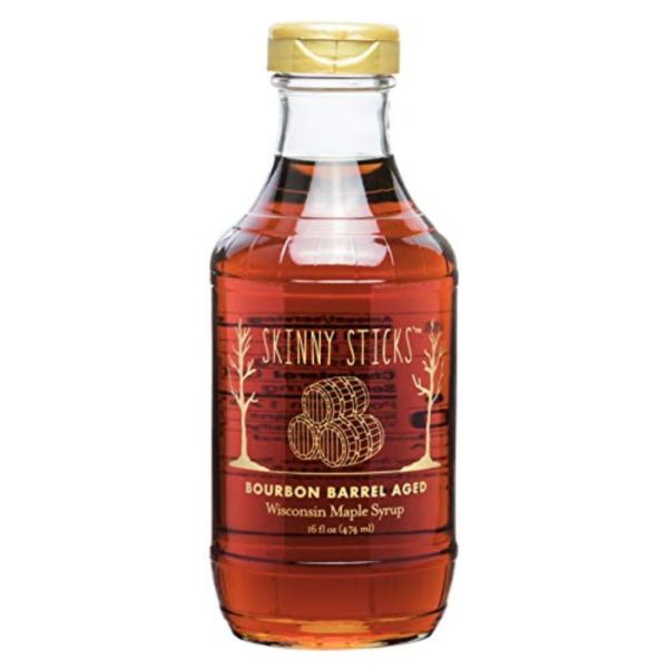 SKINNY STICK: Bourbon Barrel Aged Maple Syrup, 16 fo