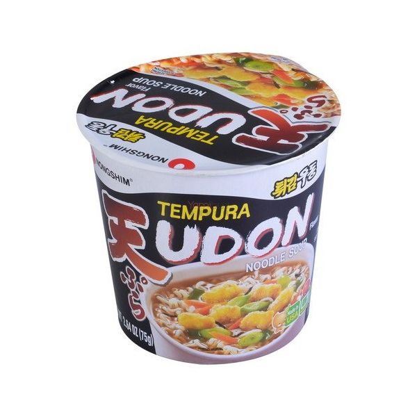 NONG SHIM: Tempura Udon Cup, 2.64 oz