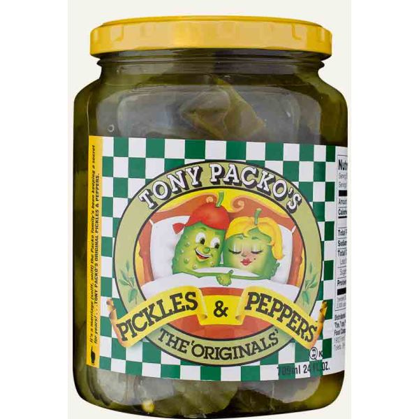TONY PACKOS: Original Pickle Pepper, 24 oz