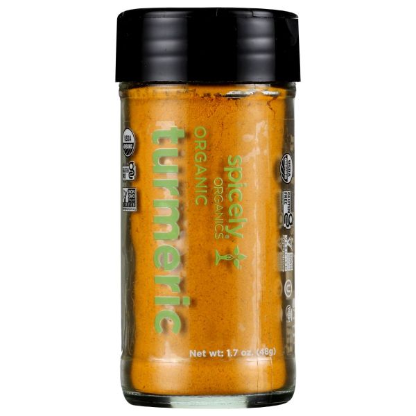 SPICELY ORGANICS: Organic Turmeric Jar, 1.7 oz