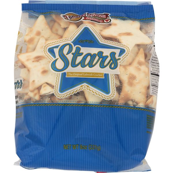 VALLEY LAHVOSH: Stars Crackers Deli Bag, 8 oz