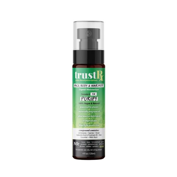 TRUSTRX: Purify Face Body Hair Mist, 4 fo