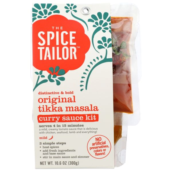SPICE TAILOR: Original Tikka Masala Sauce Kit, 10.6 oz