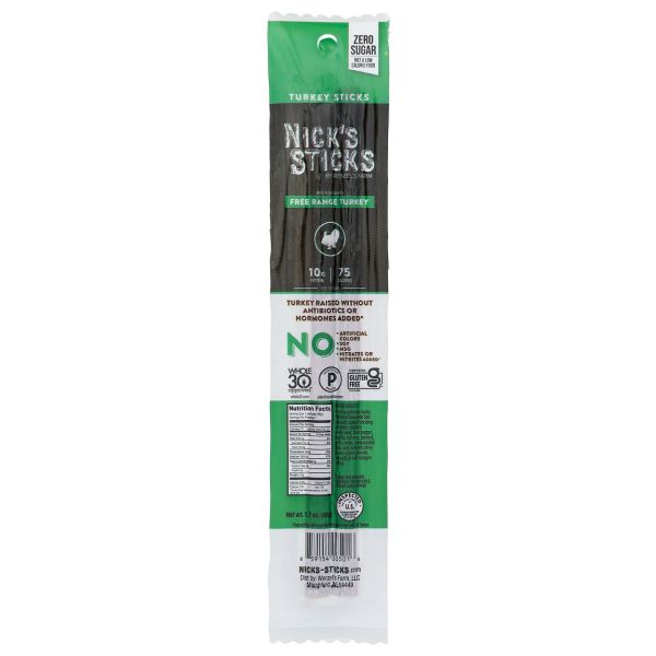 NICKS STICKS: Turkey Snack Sticks, 1.7 oz