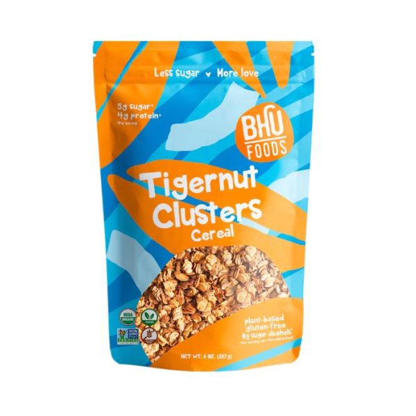 BHU FOODS: Tigernut Cluster Cereal, 8 oz