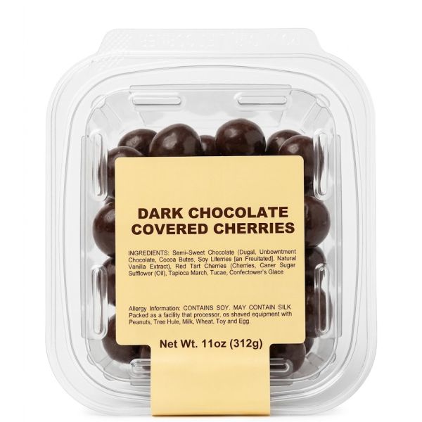 TORN & GLASSER: Dark Chocolate Covered Cherries, 11 oz