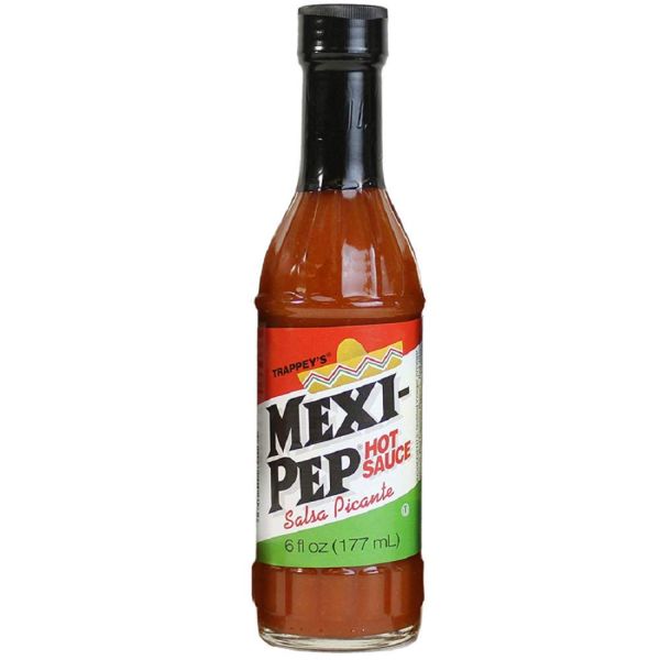 TRAPPEYS: Mexi Pep Hot Sauce, 6 oz