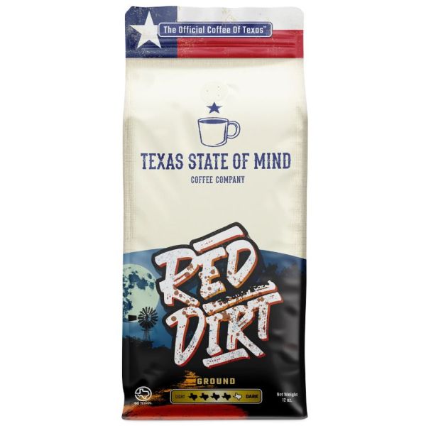 TEXAS STATE OF MIND COFFEE COMPANY: Red Dirt Ground Coffee, 12 oz