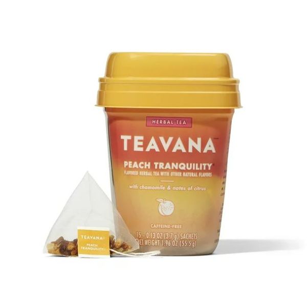 TEAVANA: Peach Tranquility Tea, 15 ea