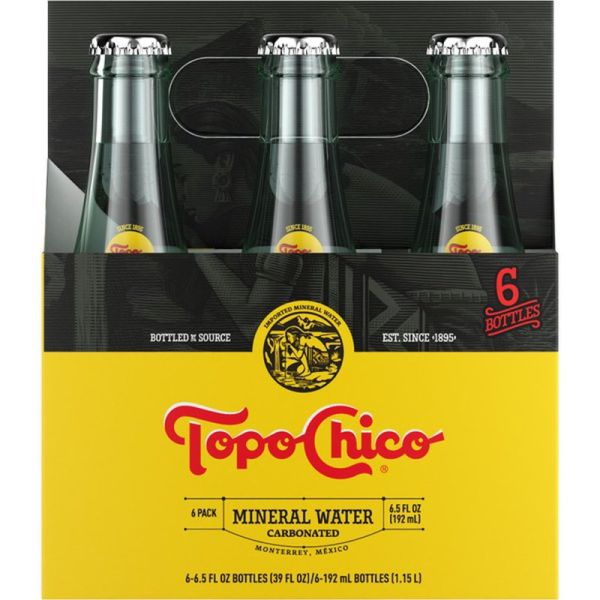 TOPO CHICO: Sparkling Mineral Water, 39 oz