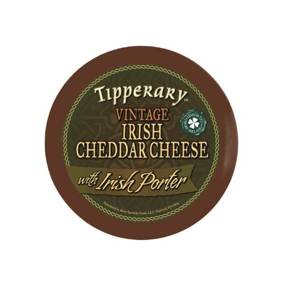 TIPPERARY: Vintage Irish Cheddar Cheese With Irish Porter, 5.1 oz