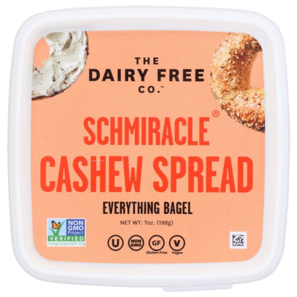 THE DAIRY FREE CO: Schmiracle Cashew Spread, 7 oz