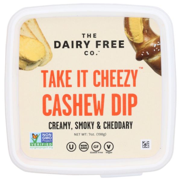 THE DAIRY FREE CO: Take It Cheezy Cashew Dip, 7 oz
