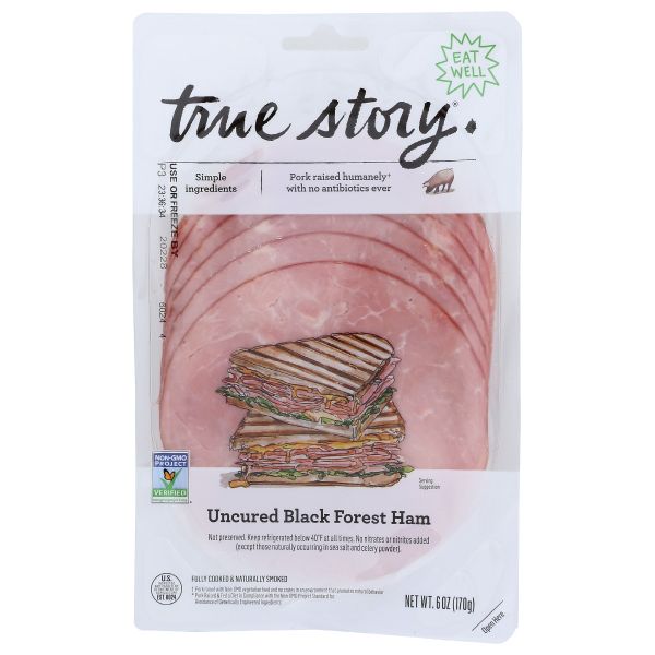 TRUE STORY: Uncured Black Forest Ham, 6 oz
