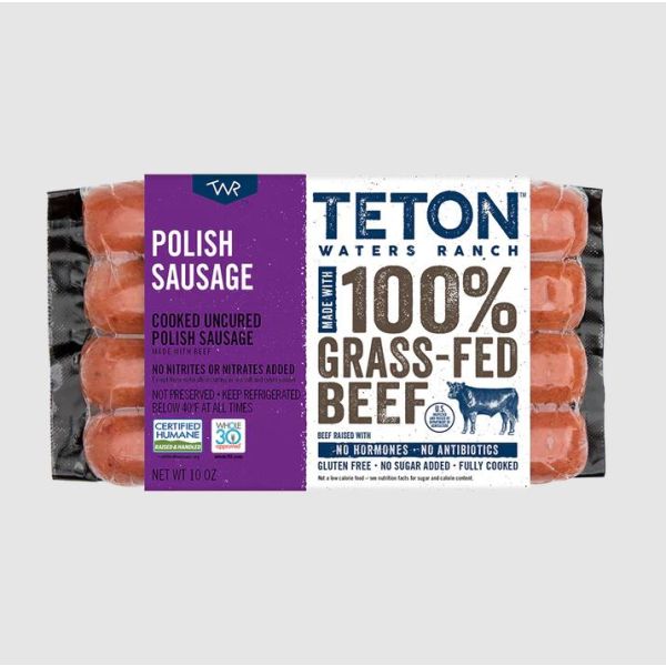 TETON WATERS: Polish Sausage, 10 oz