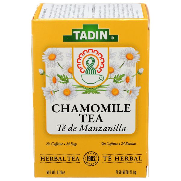 TADIN: Chamomile Manzanilla Tea, 24 bg