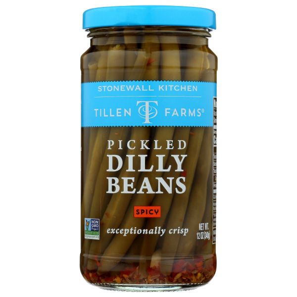 TILLEN FARMS: Pickled Spicy Dilly Beans, 12 oz