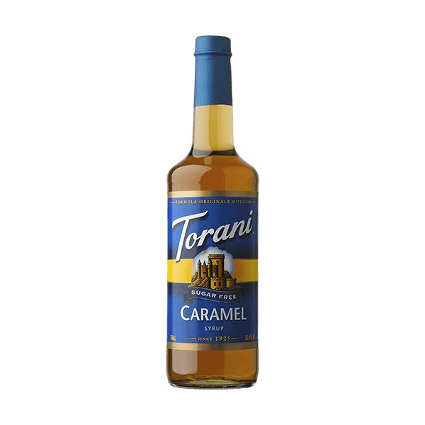 TORANI: Caramel Syrup Sugar Free, 25.4 fo
