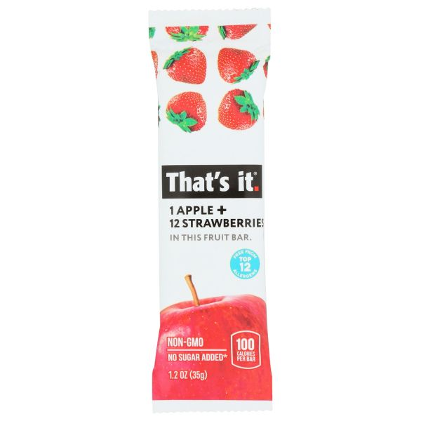 THATS IT: Apple Strawberry Fruit Bar, 1.2 oz