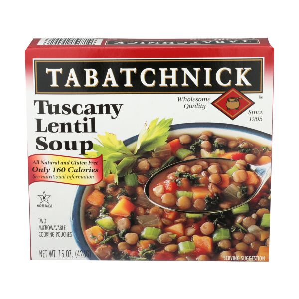TABATCHNICK: Tuscany Lentil Soup, 15 oz