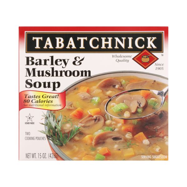 TABATCHNICK: Barley and Mushroom Soup, 15 oz
