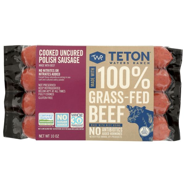 TETON WATERS: Polish Sausage, 10 oz