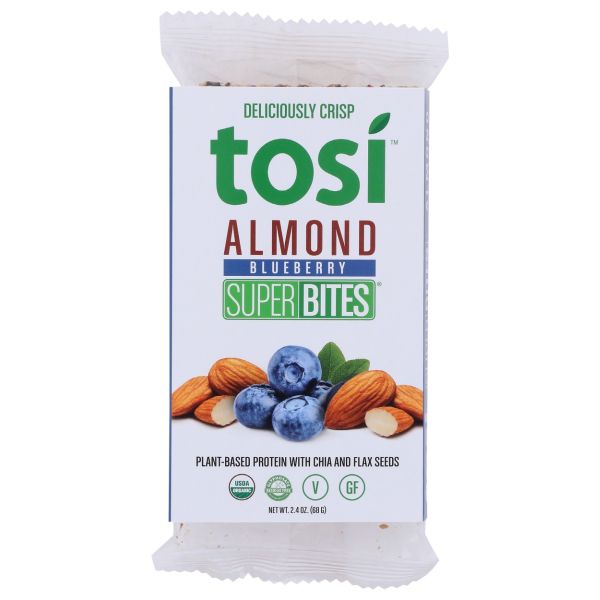 TOSI: Almond Blueberry Super Bites, 2.40 oz