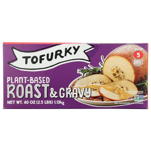 TOFURKY: Plant Based Roast and Gravy, 2.5 lb