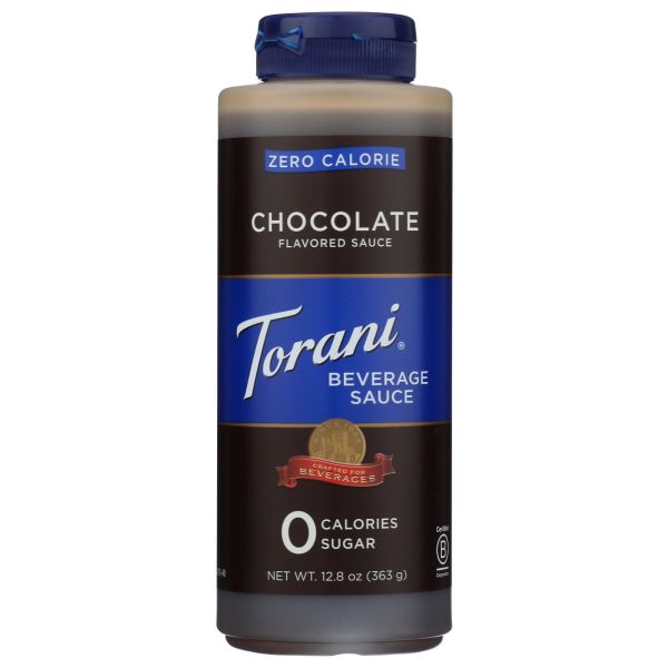 TORANI: Zero Calorie Beverage Sauce Chocolate, 12.8 fo
