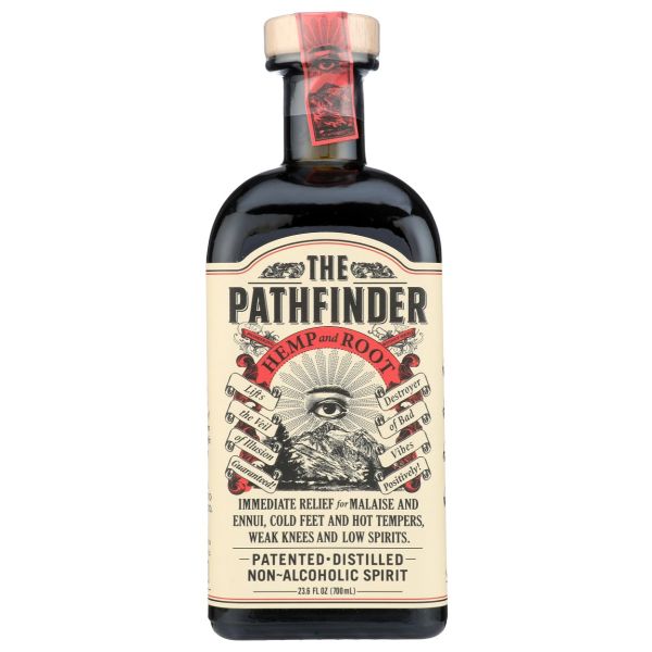 THE PATHFINDER: Hemp and Root Non Alcoholic Spirit, 700 ml