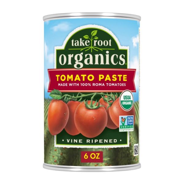 TAKE ROOT ORGANICS: Tomato Paste, 6 oz