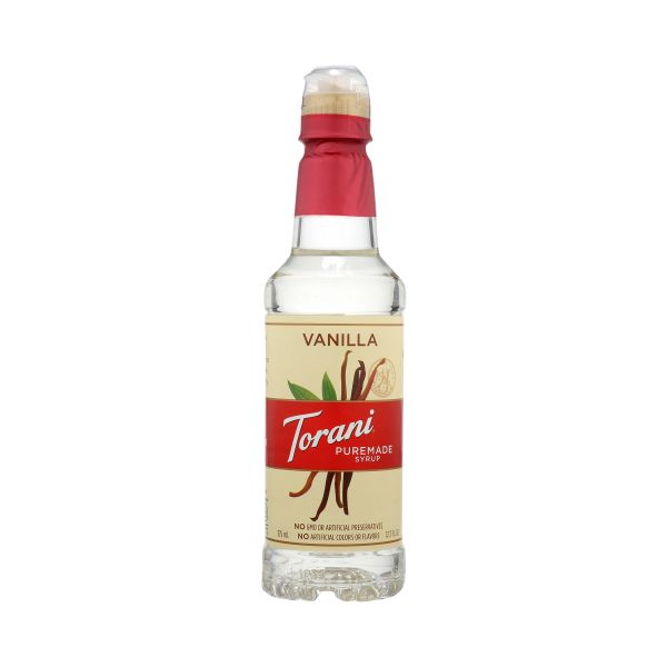 TORANI: Puremade Vanilla Syrup, 375 ml