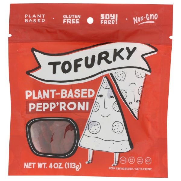 TOFURKY: Plant Based Pepperoni, 4 oz
