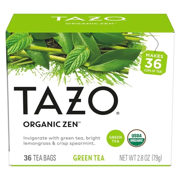 TAZO: Organic Zen Green Tea, 36 bg