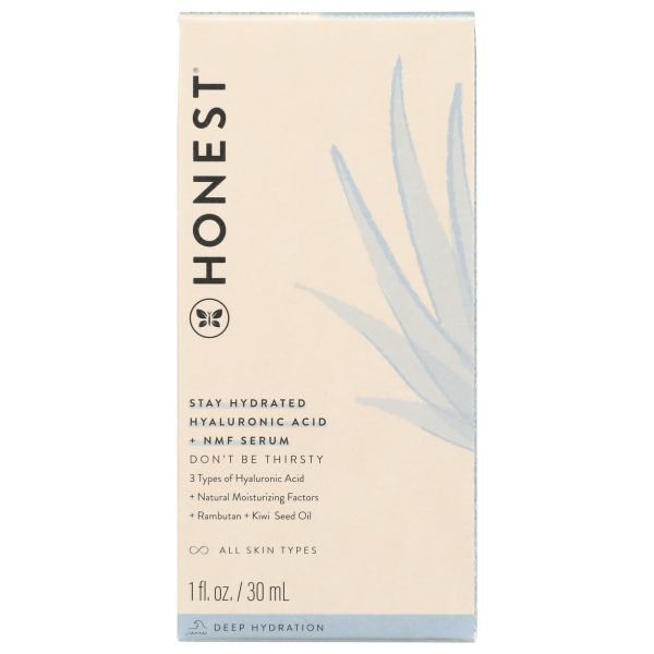 THE HONEST COMPANY: Hydrogel Deep Hydration Hyaluronic Acid Serum, 1 fo