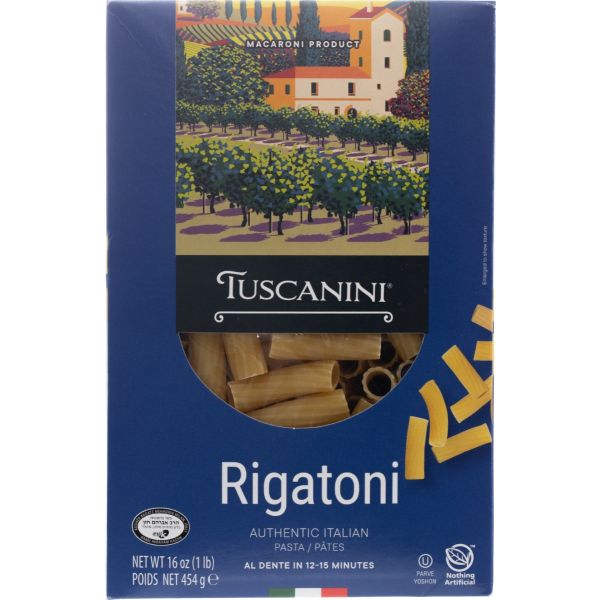 TUSCANINI: Rigatoni Pasta, 16 oz
