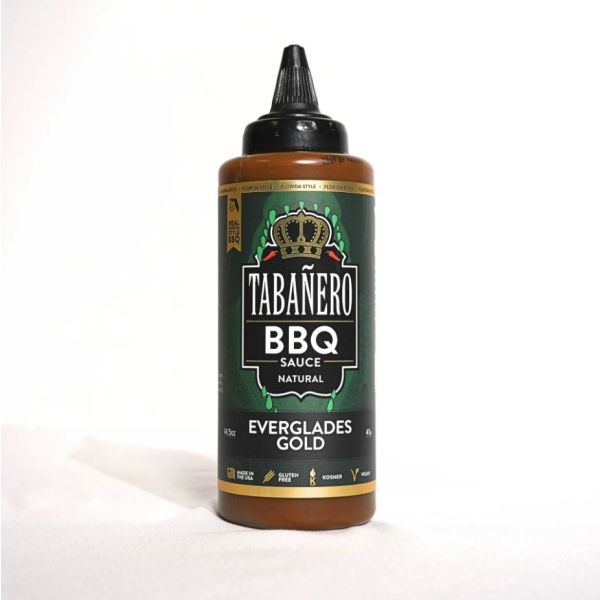 TABANERO: Everglades Gold Bbq Sauce, 14.5 oz