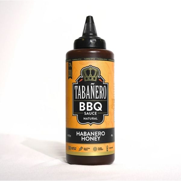 TABANERO: Habanero Honey Bbq Sauce, 14.5 oz
